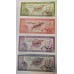 TONGA 1978 . ONE 1 - TEN 10  PA'ANGA BANKNOTES . SPECIMEN
